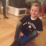 Luka and his new pennyboard