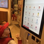 Touch screen Mc Donalds at Frankfurt airport....